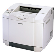 Picture of E-studio 180cp toshiba color printer with Up to 8 color pages per minute (30 ppm in monochrome)Up to 35K monthly duty cycle, 2400 dpi Image Quality,Standard network connectivity 